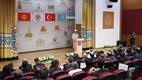 Diyanet İşleri Başkanı Erbaş, Kırgızistan Türkiye Manas Üniversitesi’nde konferans verdi