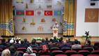 Diyanet İşleri Başkanı Erbaş, Kırgızistan Türkiye Manas Üniversitesi’nde konferans verdi