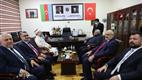 Diyanet İşleri Başkanı Erbaş, TDV Azerbaycan Bakü Türk Lisesi’ni ziyaret etti