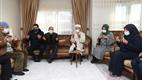 Diyanet İşleri Başkanı Erbaş, Başak Cengiz’in ailesine taziye ziyaretinde bulundu
