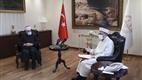 Diyanet İşleri Başkanı Erbaş, Kuzey Makedonya İslam Birliği Başkanı Fetahu’yu kabul etti