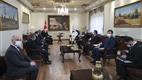 Diyanet İşleri Başkanı Erbaş, Kuzey Makedonya İslam Birliği Başkanı Fetahu’yu kabul etti