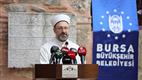 Diyanet İşleri Başkanı Erbaş, Sultan 2. Murad’ı anma etkinliklerine katıldı
