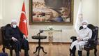 Diyanet İşleri Başkanı Erbaş, Karadağ İslam Meşihatı Başkanı Feyziç’i kabul etti