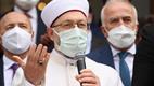 Diyanet İşleri Başkanı Erbaş, Teşvikiye Camii’nde hutbe irad etti
