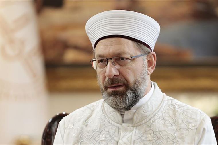 Diyanet İşleri Başkanı Erbaş’tan İsrail'e tepki