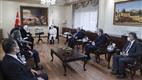 Suriye İslam Meclisi’nden Diyanet İşleri Başkanı Erbaş’a geçmiş olsun ziyareti
