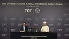 TRT Diyanet Çocuk Kanalı işbirliği protokolü imzalandı