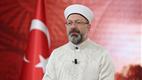 Diyanet İşleri Başkanı Erbaş’ın Kurban Bayramı mesajı
