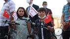 Lefkoşa’da camiye devam eden çocuklara bisiklet hediye edildi