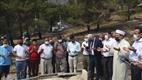 Diyanet İşleri Başkanı Erbaş, orman yangınında hayatını kaybeden çiftin yakınlarına taziyede bulundu