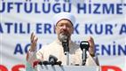 Korgan Merkez Erkek Yatılı Kur’an Kursu dualarla açıldı