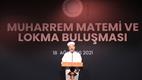 Diyanet İşleri Başkanı Erbaş, Muharrem Matemi ve Lokma Buluşması’na katıldı