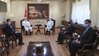 Diyanet İşleri Başkanı Erbaş, KKTC Din İşleri Başkanı Ünsal’ı kabul etti