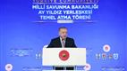 Cumhurbaşkanı Erdoğan, Milli Savunma Bakanlığı Ay Yıldız Projesi Temel Atma Töreni’ne katıldı