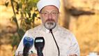Diyanet İşleri Başkanı Erbaş, Diyarbakır’da kanaat önderleri ile bir araya geldi