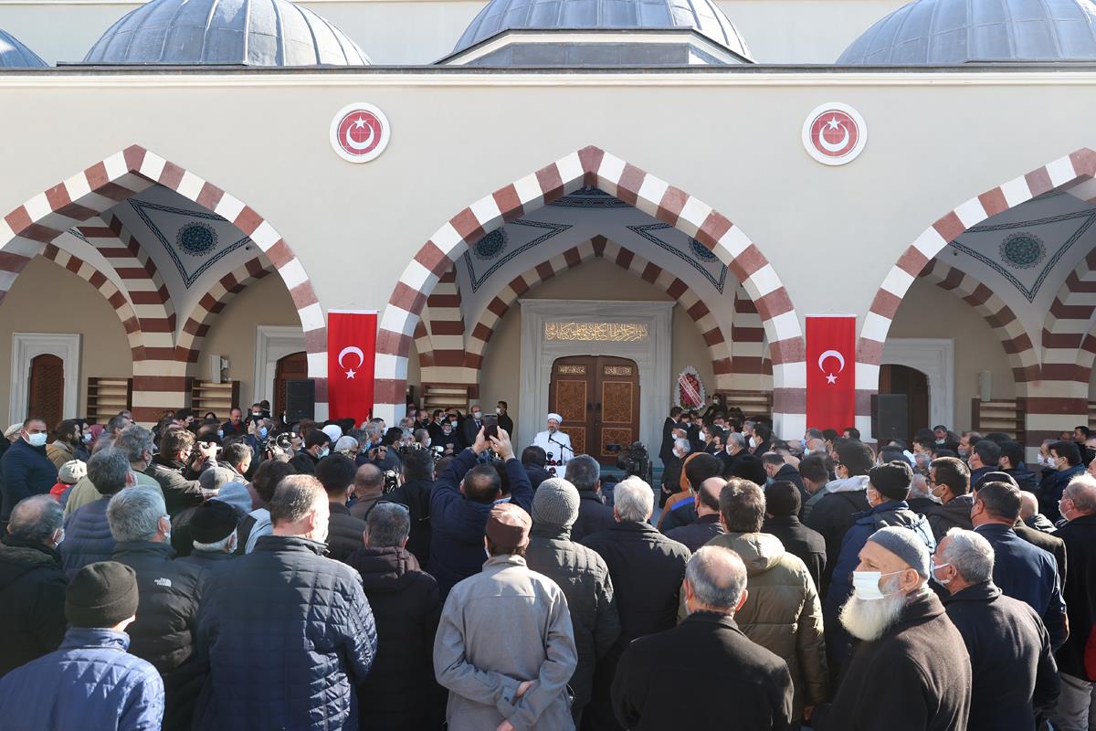 18 Mart Hatime Ana Ulu Camii Dualarla Açıldı