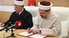 Diyanet İşleri Başkanlığı ile Kosova İslam Birliği Başkanlığı arasında iş birliği protokolü imzalandı