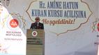 Kayseri’de Hz. Amine Hatun 4-6 Yaş Kur’an Kursu dualarla açıldı