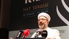 Diyanet İşleri Başkanı Erbaş, İstanbul’da ‘Kelime-i Tevhid Hat Eserleri Sergisi’ni açtı