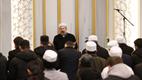 Diyanet İşleri Başkanı Erbaş, sabah namazında öğrencilerle buluştu