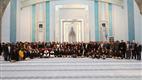 Diyanet İşleri Başkanı Erbaş, sabah namazında öğrencilerle buluştu
