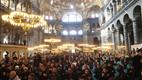 Diyanet İşleri Başkanı Erbaş, Ayasofya Camii’nde hutbe irad etti