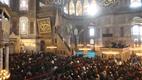 Diyanet İşleri Başkanı Erbaş, Ayasofya Camii’nde hutbe irad etti