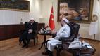 Filistin Vakıflar ve Din İşleri Bakanı Al-Bakri’den, Diyanet İşleri Başkanı Erbaş’a ziyaret