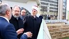 Diyanet İşleri Başkanı Erbaş, Kosova’daki Priştine Merkez Camisi inşaatını inceledi