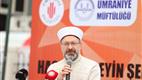 Diyanet İşleri Başkanı Erbaş, Hasan Hüseyin Şentürk Camii’nin açılışını gerçekleştirdi