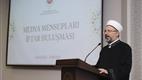 Diyanet İşleri Başkanı Erbaş, iftarda medya mensuplarıyla bir araya geldi