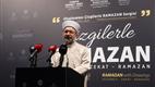 Diyanet İşleri Başkanı Erbaş, "Çizgilerle Ramazan" sergisini açtı