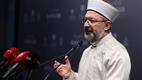 Diyanet İşleri Başkanı Erbaş, "Çizgilerle Ramazan" sergisini açtı