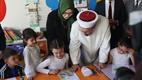 Diyanet İşleri Başkanı Erbaş, Fransa’da 4-6 yaş Kur’an kursu ve hafızlık öğrencilerini ziyaret etti