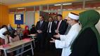 Diyanet İşleri Başkanı Erbaş, Fransa’da 4-6 yaş Kur’an kursu ve hafızlık öğrencilerini ziyaret etti