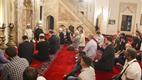 Diyanet İşleri Başkanı Erbaş, Saraybosna’daki tarihi caminin 500 yıllık geleneğine göre ezan okudu