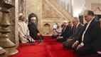 Diyanet İşleri Başkanı Erbaş, Saraybosna’daki tarihi caminin 500 yıllık geleneğine göre ezan okudu