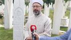 Diyanet İşleri Başkanı Erbaş, Bosna Hersek’te