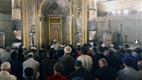 Diyanet İşleri Başkanı Erbaş, İstanbul’un Fethi’nin yıl dönümünde Ayasofya Camii’nde sabah namazında gençlerle buluştu
