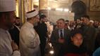 Diyanet İşleri Başkanı Erbaş, İstanbul’un Fethi’nin yıl dönümünde Ayasofya Camii’nde sabah namazında gençlerle buluştu