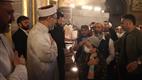 Diyanet İşleri Başkanı Erbaş, İstanbul’un Fethi’nin yıl dönümünde Ayasofya Camii’nde sabah namazında gençlerle buluştu