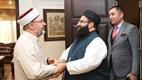 Diyanet İşleri Başkanı Erbaş, Pakistan Ulema Meclisi Başkanı Eşrefi’yi kabul etti 