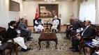 Diyanet İşleri Başkanı Erbaş, Pakistan Ulema Meclisi Başkanı Eşrefi’yi kabul etti 