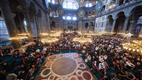 Diyanet İşleri Başkanı Erbaş, Ayasofya Camii’nde hutbe irad etti