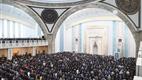 Diyanet İşleri Başkanı Erbaş, Ahmet Hamdi Akseki Camii’nde hutbe irad etti