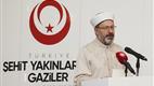 Diyanet İşleri Başkanı Erbaş, İstanbul’da şehit yakınları ve gazilerle iftarda buluştu