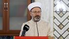Diyanet İşleri Başkanı Erbaş, hacı adaylarıyla bir araya geldi