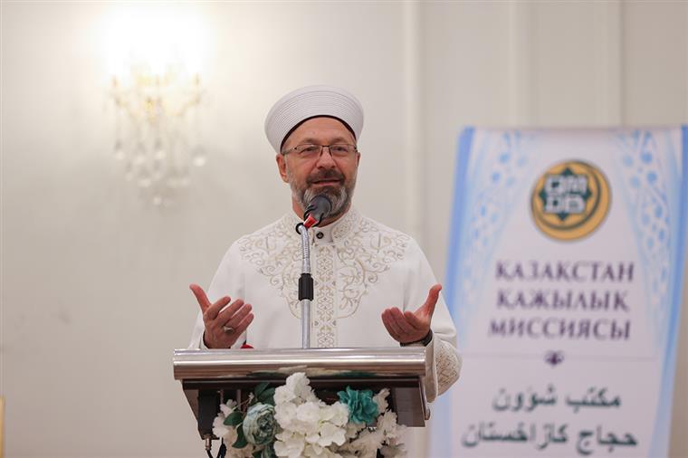 “Hacdaki güzel hatıralarınızı evlatlarınıza, çocuklarınıza intikal ettirin”
