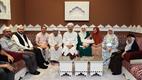 Diyanet İşleri Başkanı Erbaş, en küçük ve en yaşlı hacı adaylarıyla buluştu